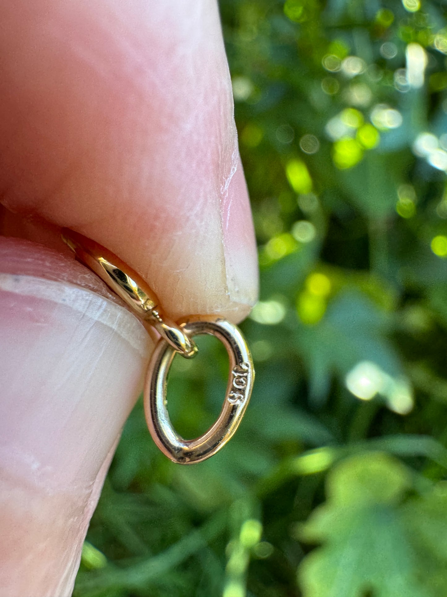 Custom 9ct yellow gold 0.56ct pink sapphire heart bezel set pendant