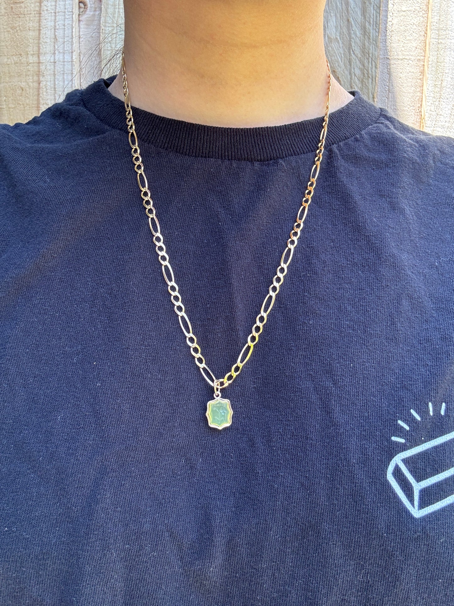 Antique gilt metal 'Volage' butterfly and flower agate intaglio pendant