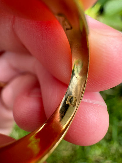 Antique 18ct yellow gold five stone 0.5ct TCW old mine cut diamond ring
