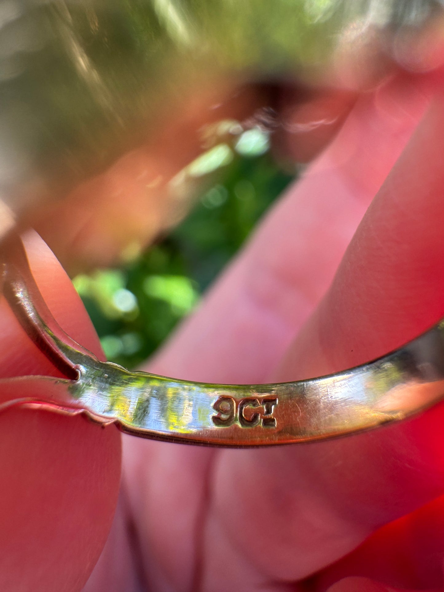 Antique 22ct yellow gold half sovereign ring on vintage 9ct yellow gold band